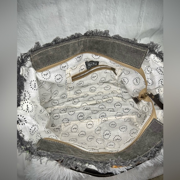 SOLDMyra‎ Bag Artemis Canvas & Hairon Bag S-5204 - Picture 10 of 14